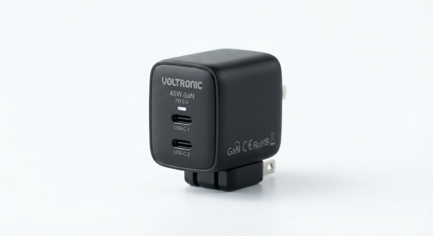 45W GaN Fast Charger — Charging